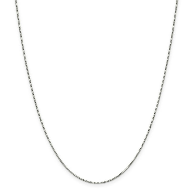 925 Sterling Silver .9mm Box Chain Anklet Ankle Bracelet