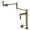Antique Brass, variant on Kingston Brass KS4708DKL Kaiser Deck Mount Pot Filler Faucet, Brushed Nickel