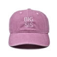 thumbnail image 5 of Kids Baseball Caps Baseball Cap With Embroidered Letters All Season Outdoor Sun Adjustable Washed Hat For And Girls Pink One Size, 5 of 9