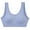 Sky Blue, variant on Durtebeua Womens Sports Bras Padded Wireless Push-up Vest Bra Sport Underwear