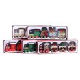 thumbnail image 2 of CHAO Mini Tren De Madera, Decoraciones De Trenes De Navidad, Decoración De Navidad, Decoraciones De Navidad De Caravana En Miniatura, Mini Figura Decoración De Interiores Del Hogar, 2 of 4