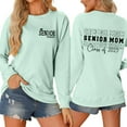 thumbnail image 2 of Women Sweatshirt Womens Long Sleeve Sweatshirt Pullover Sweatshirts for Women Mint Green Sweatshirts Fall Crewneck Daily Wear, 2 of 3