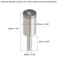thumbnail image 2 of Unique Bargains 16mm 600 Grits Diamond Mounted Point Spherical Concave Head Bead Grinding Bit, 2 of 5