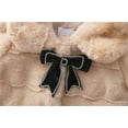 thumbnail image 6 of Kids Outerwear Coats Kids Child Toddler Baby Girls Long Sleeve Patchwork Solid Bowknot Winter Coats Jacket Outer Outwear Outfits Clothes, 6 of 6