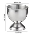 thumbnail image 3 of tredstone Multi-functional Stainless Steel Egg Holder Convenient And Practical Made With Stainless Steel Silver 1, 3 of 6