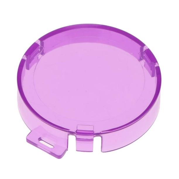 Funda Protectora de Buceo Impermeable para Cámara Accesorio de Protección de Jaula Subacuática de Plástico Púrpura Soledad Cubierta de lente de filtro de buceo