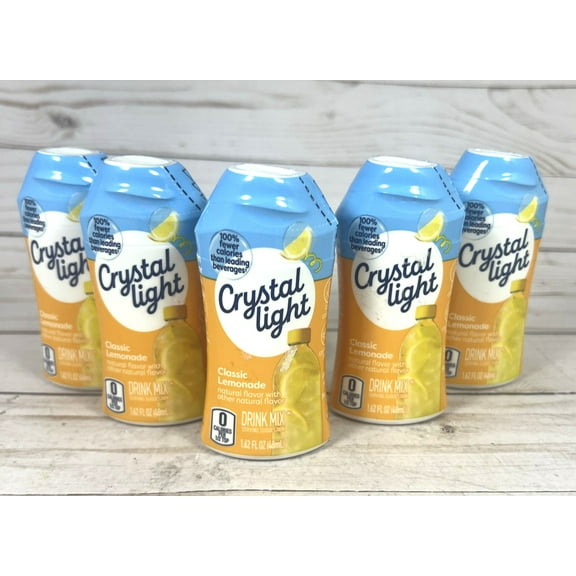 Crystal Light Classic Lemonade Liquid Drink Mix 0 Calorie (5 Pack) BB:6/14/2025