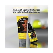 got2b Glued Bonding Glue for Protective styles, Invisible, Quick Dry Wig Glue, 6 oz