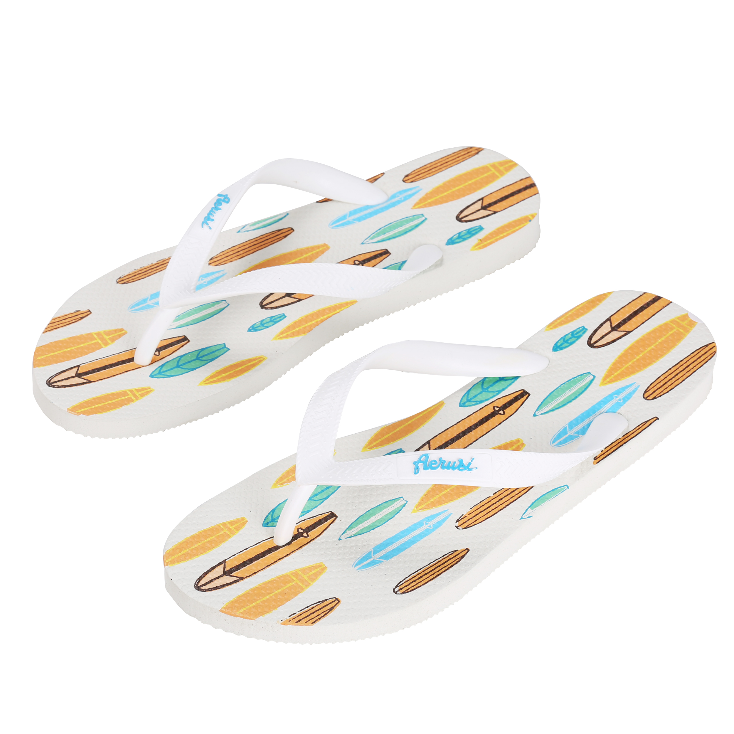 Women’s Tropical Flip Flops, Lightweight Thong Sandals for Beach, Pool, Travel & Everyday Wear