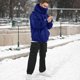 thumbnail image 3 of HISITOSA Sudadera con Capucha de Forro Polar de Manga Larga para Hombre, Ligera, de Uso Tecnológico, Suéter de Algodón Suave, Unisex, Casual, 3 of 8