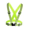 thumbnail image 3 of Chaleco reflectante flexible, correa reflectante de alta visibilidad para correr en motocicleta Estilo A Yuyangstore Chaleco de seguridad, 3 of 8