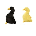 thumbnail image 1 of Lindo juguete de peluche, cama para fiestas navideñas, para niños, suave y vívido, muñeco de pato. 30cm Amarillo 40cm Negro, 1 of 9