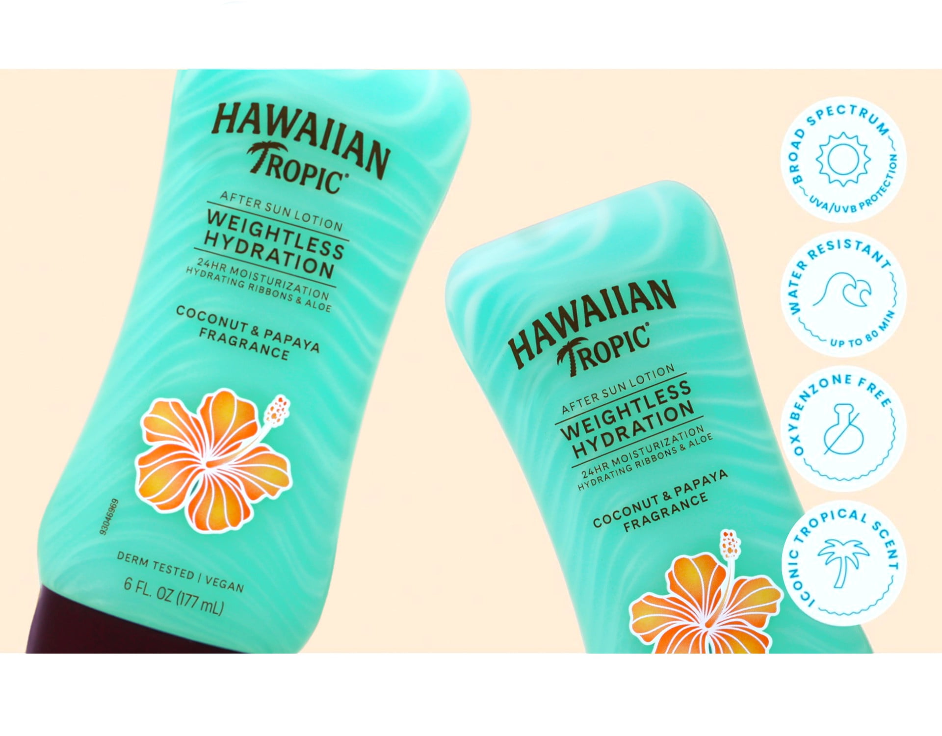 Hawaiian Tropic Silk Hydration Weightless After Sun Lotion Coconut