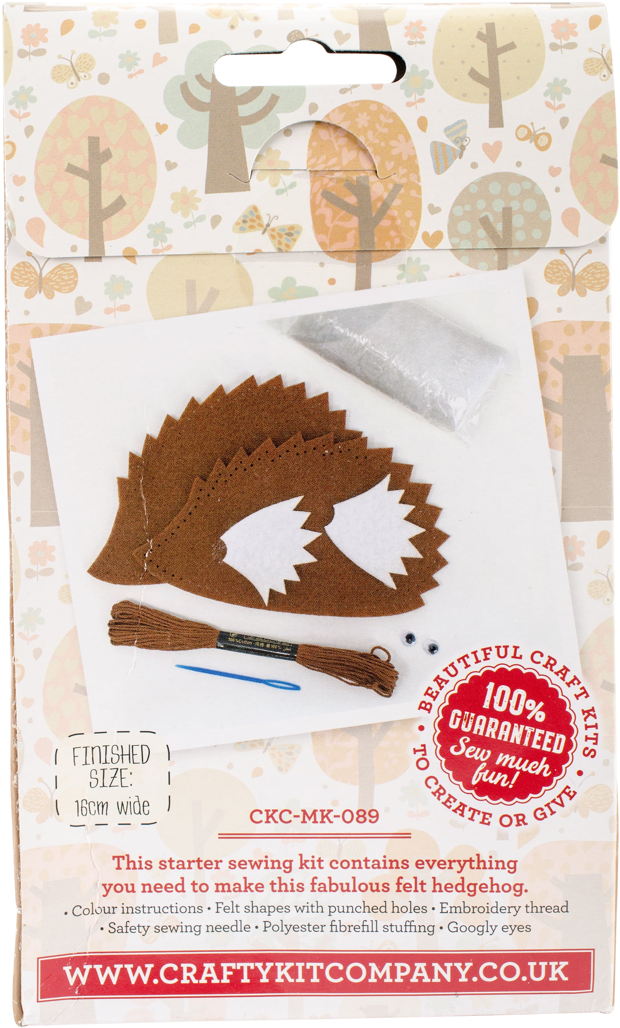 The Crafty Kit Co. EasyPeasy Mini Sewing KitHarry The Hedgehog