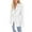 White, variant on Fashion Women's Casual Pocket Blouse Coat Long Sleeve Solid Jacket Outwear