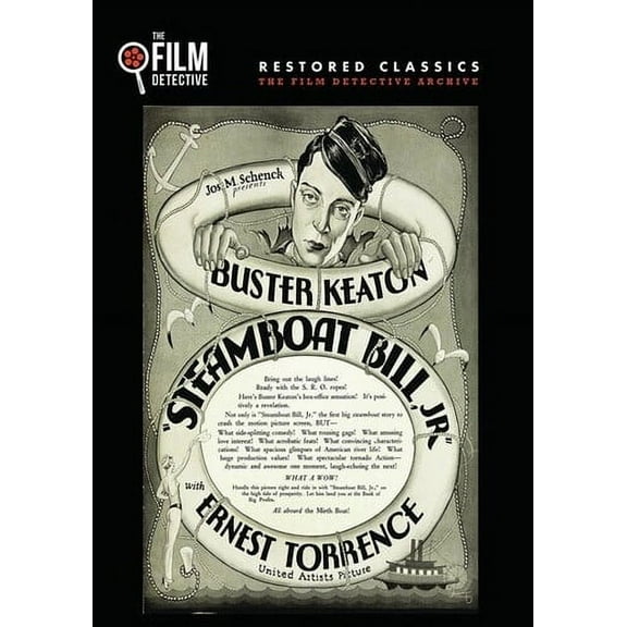 Steamboat Bill, Jr. (DVD), Film Detective, Comedy