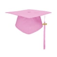 thumbnail image 1 of Hioecau Graduation Cap with Tassels Elastic Closure Adjustable Fit Sturdy Board Ceremony Party Bachelor Hat Celebration Decor, 1 of 8