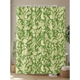 thumbnail image 4 of Fsddascl Green Flowers Shower Curtain Set - 72" x 78" Washable Bathtub Curtain with 12 Hooks, Petals Daisy Floral Farmhouse Country Waterproof Fabric Stall Shower Curtains for Bathroom/Bathtub Décor, 4 of 6