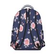 thumbnail image 3 of Pioneer Flower Floral Print Pattern Backpack for School, Cute School Bag with Adjustable Shoulder Straps and Padded Back, 15.3"x11"x7.1", 3 of 5