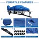thumbnail image 4 of Cubierta de barco V Hull de Unique Bargains para barco de pesca Bayliner Tri-Hull de 16-18.5 pies, color azul, ancho de hasta 94", 4 of 7