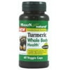 Mason Natural Turmeric Whole Body Health Veggie Caps 60 ea (Pack of 3)