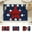 3Pcs patriotic table decoration Under $5 a1, variant on Kadlawus Independence Day Placemat for Party, Linen Table Mat, Patriotic Dining Decor, Washable Placemat for Dining Table, Picnic, BBQ