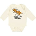 thumbnail image 3 of Inktastic Space Force Dinosaur Astronaut Boys or Girls Long Sleeve Baby Bodysuit, 3 of 5