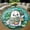 Ghost Greenhouse, variant on Round Area Rug, Book Lover Non-Slip Floor Mat, Soft Washable Carpet for Living Room Bedroom Decor 24 Inch