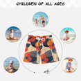 thumbnail image 6 of FORMRS Boys Swim Trunks Quick Dry Mesh Liner Boardshorts Sizes XS-XL, Flowers Pattern, 6 of 7