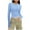 Sky Blue, variant on tklpehg Long Sleeve Tops for Women Lightweight Crewneck Classic Solid Color Casual Slim Tunic Tops Going Out Tops Blouses (Brown,M)