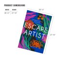 thumbnail image 2 of Lantern Press 1000 Piece Jigsaw Puzzle, Lush Environment Collection, Octopus Foliage, Escape Artist, 2 of 5