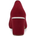 thumbnail image 3 of Alfani Womens Jensonn Leather Pointed Toe Dress Heels, 3 of 3