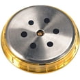 thumbnail image 3 of Prestige Import Group Medium Round Analog Hygrometer Humidity Gauge for Humidors - Color: Gold, 3 of 4