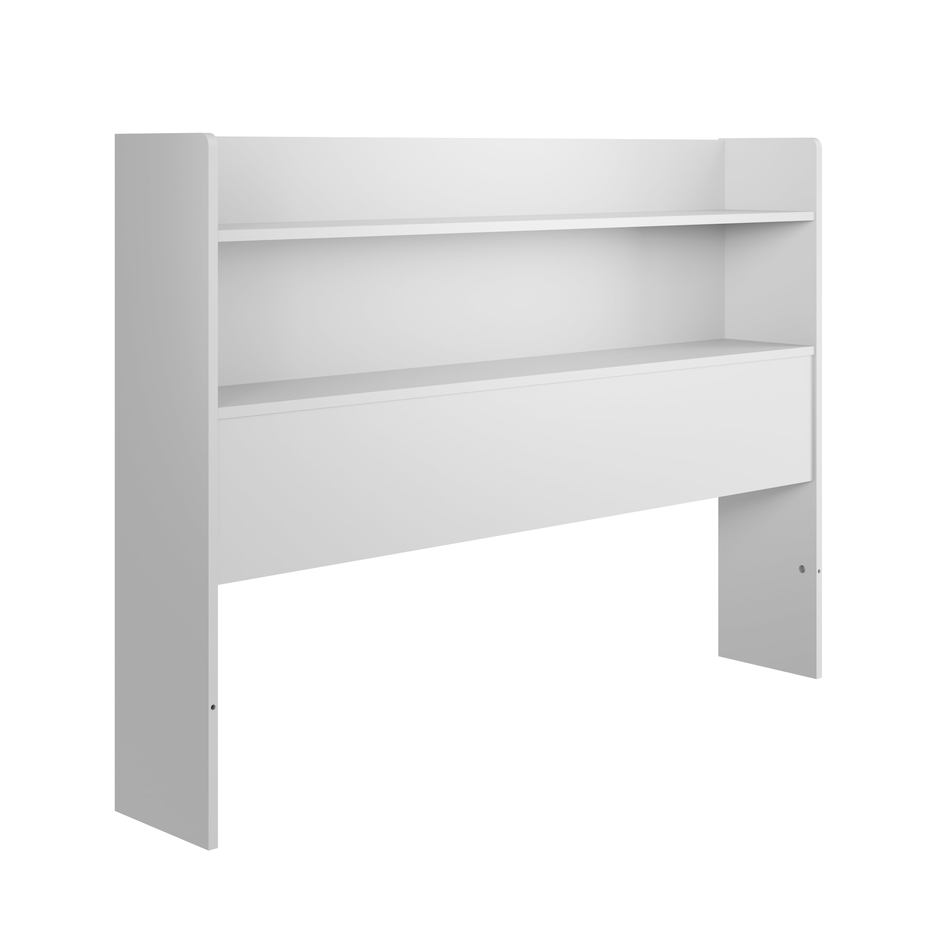 Nexera Hunter Full Size Bookcase Headboard, White