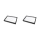 thumbnail image 2 of Ounissouiy Caja de almacenamiento de anillos de papel, portátil, Rectangular, flocado, 100 ranuras, estuche expositor, soporte de bandeja, Type1 NO1, 2 of 6