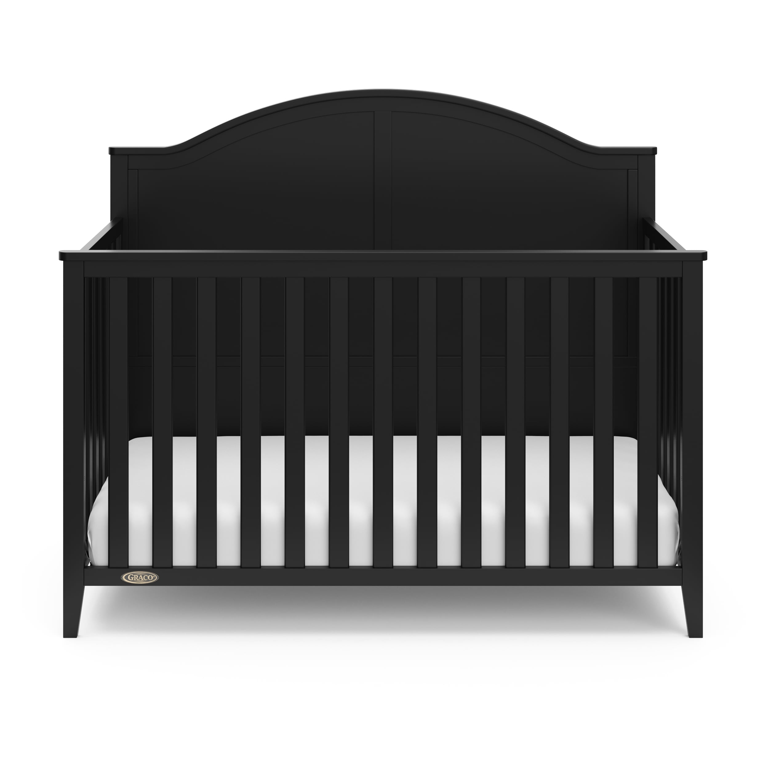 Graco Wilfred 5-in-1 Convertible Baby Crib, Black