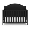 thumbnail image 3 of Graco Wilfred 5-in-1 Convertible Baby Crib, Black, 3 of 12
