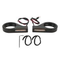 thumbnail image 1 of Luz LED de intermitente para motocicleta de 12V, lámpara intermitente Universal brillante resistente al agua para tubos de horquilla de 41mm, color negro, 1 of 5