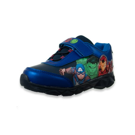 Marvel Avengers Boys' Trio of Heroes Light-Up Sneakers (Sizes 7 - 12)