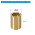 thumbnail image 2 of M14 Brass Spacers, 2 Pcs Metal Spacer Brass 14mm ID x 20mm OD x 28mm L Screw Standoff for 5/9 Inch or M14 Screw, 2 of 4