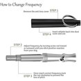 thumbnail image 4 of Dog Whistle, 2 Pack Ultrasonic Dog Whistle Training To Stop Barking For Dog, 4 of 5