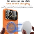 thumbnail image 2 of Magnetic Case for iPhone 15/15 Plus/15 Pro/15 Pro Max, Anti-Fall Phone Case with Kickstand, Support Wireless Charging Soft Cover, 2 of 8