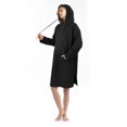 thumbnail image 3 of Flyingstar Woman Sweatshirt Dress, Casual Ladies Pullover, Juniors Hoodie Dress with Kangaroo Pocket, One Size, Black, 3 of 7
