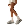 thumbnail image 5 of Agkizg Women Bathroom Slippers, Shower Shoes, One Strap Slide Sandals Cushioned Casual Indoor Outdoor Daily Slippers, 5 of 7
