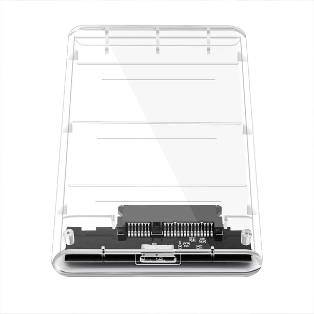 Methold Caja de disco duro de intercambio en caliente de plástico ABS de 2,5 pulgadas SATA a USB Cables de computadora