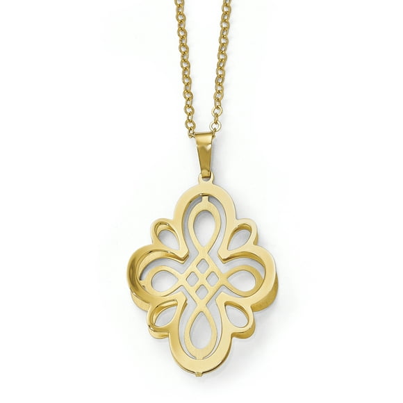 Leslies Collier Poli Plaqué Argent Sterling 18 Pouces