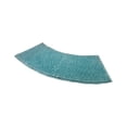 thumbnail image 1 of Naiovety Alfombra del baño de la forma del sector de AcrylicFibers con la estera de baño fácil de la limpieza de la ducha de la absorción Decoración del hogar Azul, 1 of 6