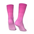 thumbnail image 4 of Ombre Print Socks Autumn Gradient Purple Stockings Gothic Couple Quality Socks Custom Ska, 4 of 7