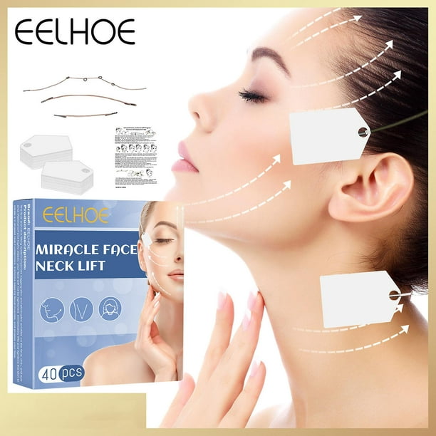 80X Invisible Face Lifter Tape Instant Face Lift Tape Double Chin