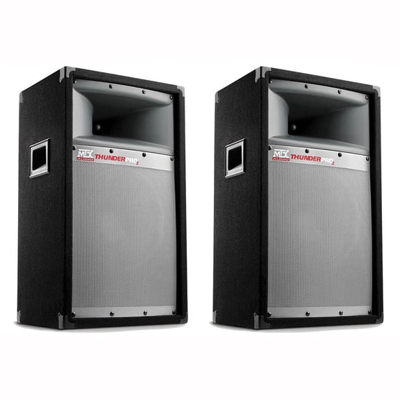 MTX TP1100 Thunder Pro2 10 inch 2-Way 200W Full-Range Loudspeakers (2 Pack)
